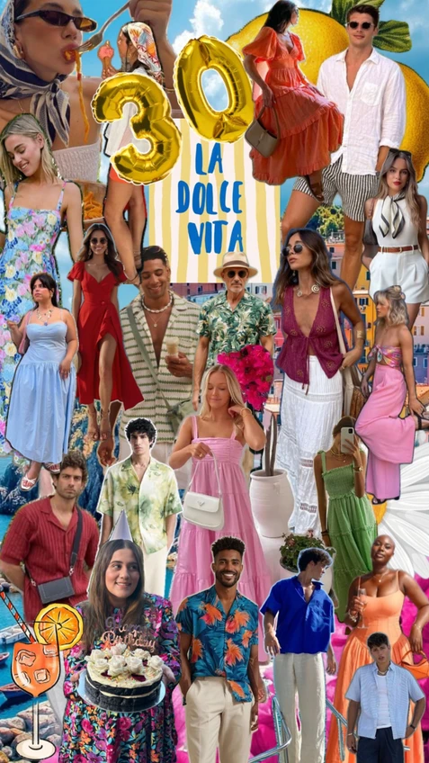 Opciones de vestidos